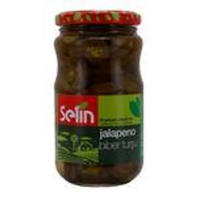 Selin Einlegede Jalapenos (330g) – Jalapeños Marinés – Scharfe Peperon