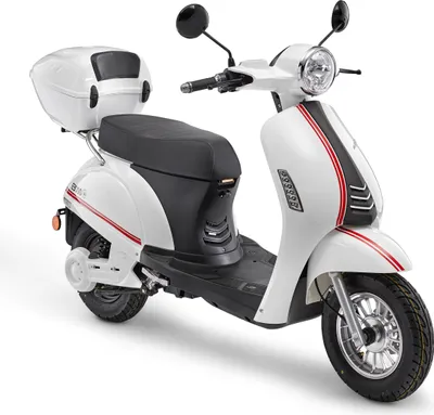 Produktbild von LuXXon Elektroroller E3000 - 3000 W E-Motorroller, Elektro Scooter mit 45 km/h, 55 km Reichweite, E-Roller weiß