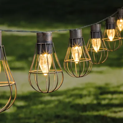 Obrázek produktu pro HI LED solární světelný řetěz 10 ks 5,5 cm