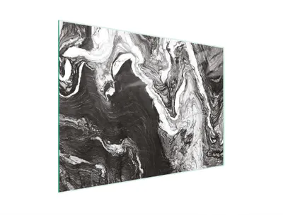 Produktbild von Schneidebrett Herdabdeckplatte Multiglasschneidplatte 30x22 cm Marmor Grau