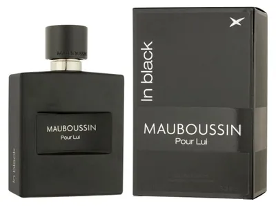 Obrázek produktu pro Mauboussin Pour Lui in Black, Pánské, 100 ml, Fialka, Dřevo guaiac, Sprej