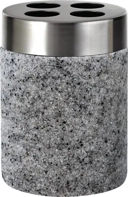 Produktbild von Ridder Zahnbürstenhalter Stone  grau 22010207
