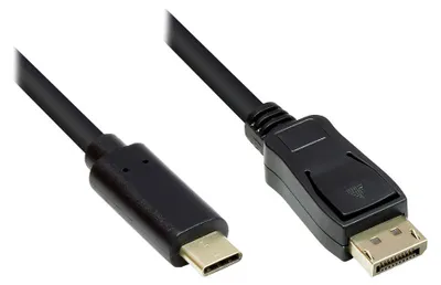 Zdjęcie produktu dla Good Connections Adapterkabel USB-C an DP1.2 schwarz 10m