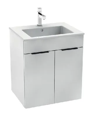 Immagine prodotto di Mobile da bagno con lavabo Jika CUBE bianco 540 x 442 x 607 mm H4536111763001