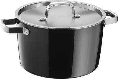 Produktbild von WMF FusionTec Aromatic 0515345290, Rund, Schwarz, Edelstahl, Komposite, Fusiontec, Keramik, Gas, Halogen, Induktion, Versiegelte Platte, 250 °C