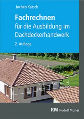 Obrázok produktu pre Fachrechnen für die Ausbildung im Dachdeckerhandwerk