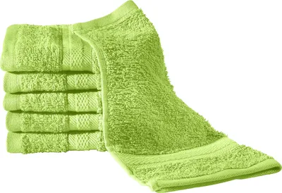 Produktbild von REDBEST Seiftuch Chicago" 6er-Pack apfelgrün 30x30 cm"