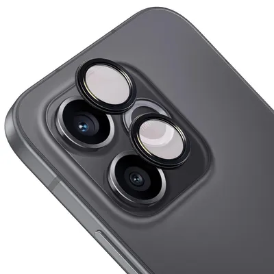 Produktbild von Glas für die Kamera für Honor 600 Lite 5G, Bizon Glass Snap Lens, 1 Set, Schwarzer Rahmen