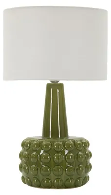 Immagine prodotto di Lampada da tavolo Gress in Vetroceramica verde e tessuto