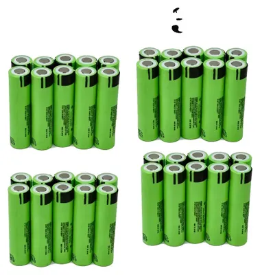 Zdjęcie produktu dla Akumulator litowo-jonowy, 3400 mAh, napięcie 3,7 V, 40 sztuk