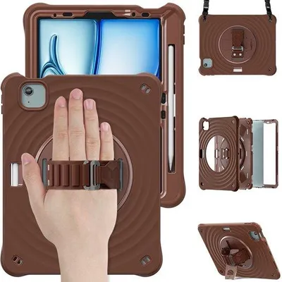 Produktbild von Silikonische Handriem-Hülle für iPad Air 11 Zoll