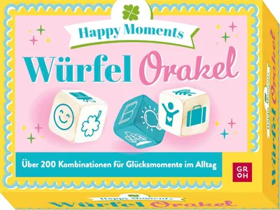 Produktbild von Würfelorakel - Happy Moments