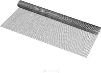 Produktbild von [pro.tec] Drahtgitter (4-Eck)(1m x 5m)(verzinkt) Schweißgitter Volierendraht Maschendraht Zaun