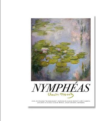 Produktbild von TPFLiving Kunstdruck LW-1710 (OHNE RAHMEN) Poster - Leinwand - Wandbild - Hochauflösender Giclée-Druck, langlebig und hochwertig - Claude Monet - Wasserlilien, Seerosen -  - Größe: 50x70cm