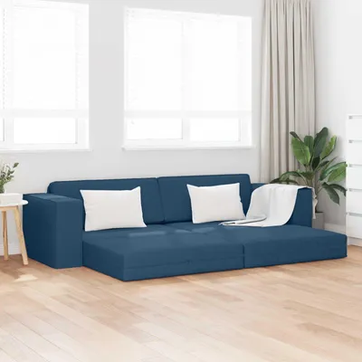 Produktbild von PUEAZU Schlafsofa Marineblau 245 x 78 x 77 cm Stoff - Klassische Sofas &12814