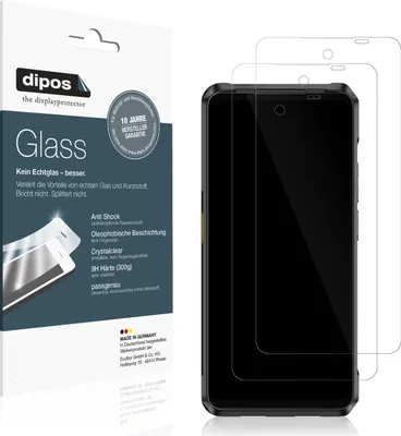 Produktbild von Schutzfolie für Ulefone Armor 26 Ultra - Anti-Shock 9H Folie dipos Glass Kunststoffglas