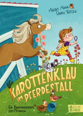 Produktbild von Karottenklau im Pferdestall - Ein Bauernhofkrimi zum Mitraten