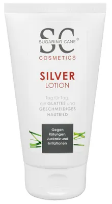 Sugaring Cane Silver Lotion 150 ml in weißer Tube mit Microsilber