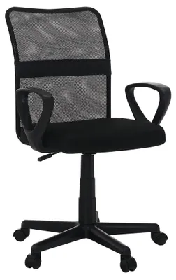 Produktbild von Kondela Bürostuhl mit Armlehnen Remo 3 - Schwarz