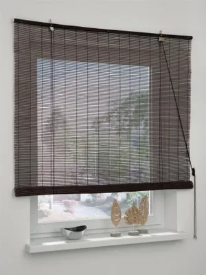 Produktbild von Gardinia Bambus-Rollo schoko 120 x 160 cm