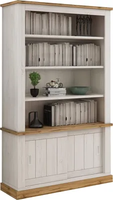 Immagine prodotto di Evandro - Libreria, 122x40x203h cm Bianco, 3 Ripiani