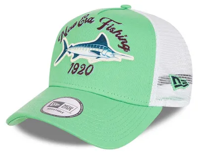 Produktbild von New Era A-Frame Fishing Trucker Cap green/white