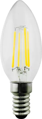 Produktbild von Retro Edison Filament Glühbirne LED Vintage Dekorative Glühlampe Beleuchtung Birne Warmweiß C37 E14 6W Kerze 806 lm