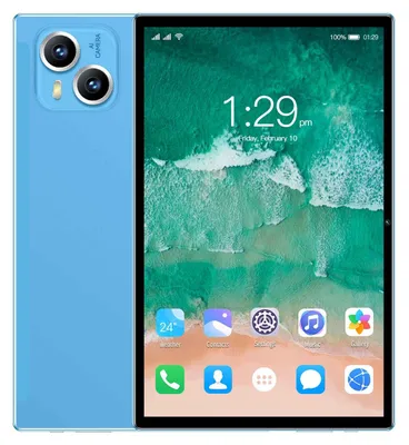 Immagine prodotto di Tablet Android ZELURXX 10,1 pollici 4G LTE 2 in 1, octa-core, 32 GB, doppia fotocamera, Bluetooth, GPS, Wi-Fi, display IPS Full HD, per intrattenimento e studio, blu
