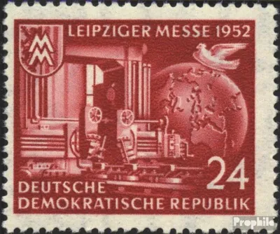 Produktbild von Briefmarken DDR 1952 Mi 315 gestempelt Leipziger Herbstmesse
