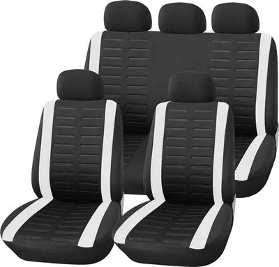 Immagine prodotto di Copri sedili auto  set da 9 pezzi, nero