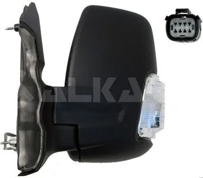 Produktbild von ALKAR 9201666 Außenspiegel Seitenspiegel Links für FORD Transit Mk7 Kastenwagen (V363, FCD, FDD) Konvex Manuell