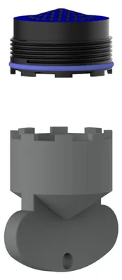 Produktbild von KEUCO 50100000092 Strahlregler Ersatzt.ARM 50100