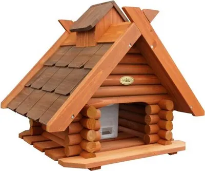 Produktbild von HABAU Vogelhaus "Finnland" mit Silo und Ständer