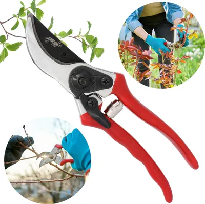 Produktbild von Hand GARTENSCHERE, Gartenschere FÜR ÄSTE, Strauchschere, SCHARF 20 cm