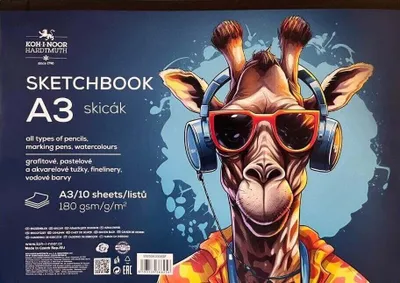 Immagine prodotto di KOH-I-NOOR 99200A3008SF Skicář 20 A3 180 g