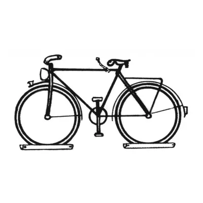 Immagine prodotto di Winora 5402GE60 Supporto da parete per bicicletta, incluso materiale di montaggio, 2 pezzi (1 set)
