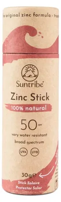 Obrázek produktu pro Suntribe Opalovací tyčinka se zinkem SPF 50 pretty pink 30 g