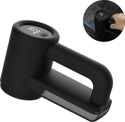 Produktbild von Wiederaufladbarer Fusselentferner mit 6-Zahn-Klinge, LED-Anzeige & USB-Ladung für Textilien