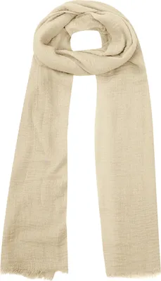 Produktbild von Niklarson Schal Tuch creme 190x100cm Damen Poncho Stola Pareo Viskose T675