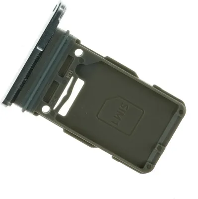 Produktbild von Simkarten Halter für Samsung Galaxy S21 5G - Tray Fach Schublade Schlitten Weiß