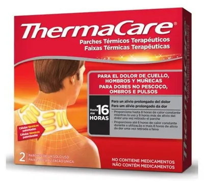 Produktbild von Thermacare Parche Térmico Terapéutico - 2 Parches - Para El Dolor De Cuello, Hombro Y Muñeca