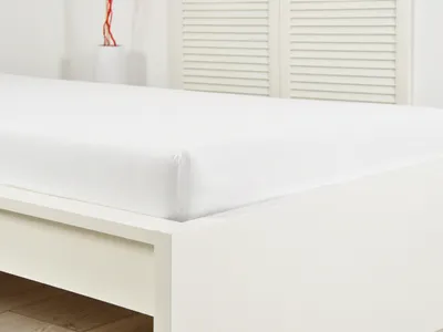 Produktbild von Jersey Spannbettlaken für Kinderbett EXCLUSIVE 70x140 cm weiß