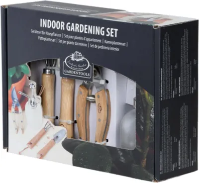 Image de Esschert Design Set de plantes d'intérieur en acier inoxydable ; GT47