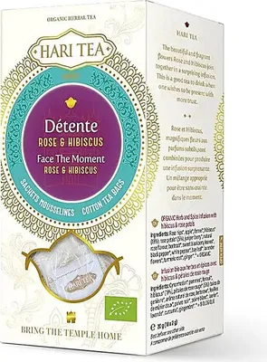 Image de Hari Tea, gamme "Face the Moment", thé à la rose et à l'hibiscus – 20 g, disponible en ligne