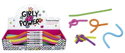 Produktbild von Quetschfigur Powerschnur Glitzer