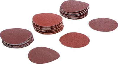 Image de BGS Jeu de feuilles abrasives pour ponceuse excentrique Ø 50 mm K 60 - 80 - 120 30pcs - 70194