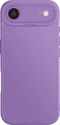 Image de Avizar, étui pour iPhone Air en silicone souple avec protection pour appareil photo, violet