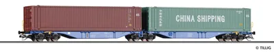 Produktbild von Tillig 18073 Containertragwagen der ACTS