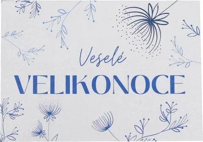 Obrázek produktu pro Přání Veselé Velikonoce perleťové