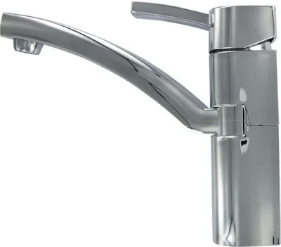 Produktbild von Wasserhahn Einhebelmischer Capri Wohnmobil Wohnwagen Caravan Camping Boot + Schalter chrom